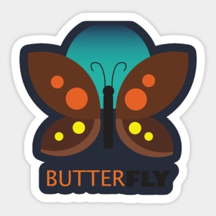 Butterfly Sticker